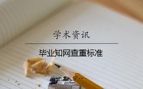 畢業學術查重標準