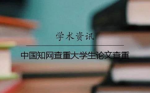 中國學術查重大學生論文查重