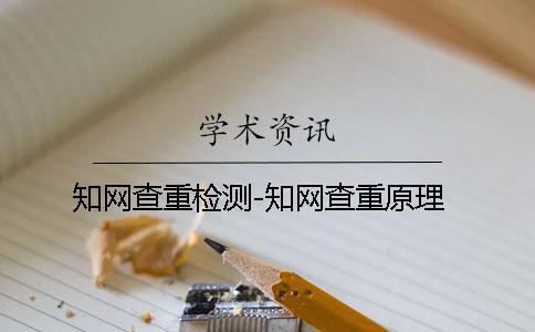 學術查重檢測-學術查重原理